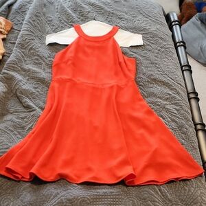 Maeve Bright Orange Dress